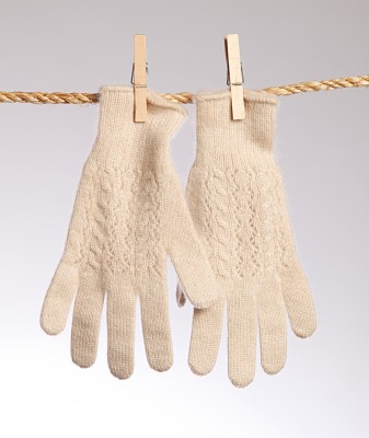 Перчатки бежевые, кашемир (Munkh) Перчатки бежевые, 100% кашемир, производство Munkh, Монголия